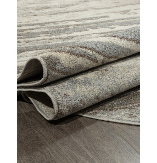 Ковер TORNADO F304 BEIGE-BROWN Овал 