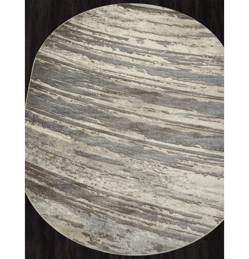 Ковер TORNADO F304 BEIGE-BROWN Овал 