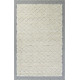 Ковер TUNIS 5682A WHITE / L.GRAY Прямоугольник 