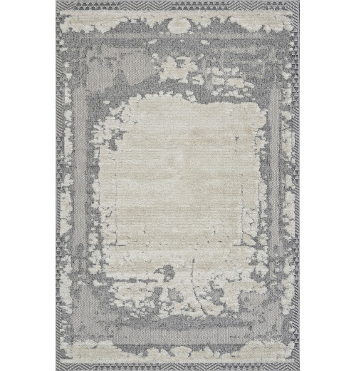 Ковер TUNIS 5758A WHITE / L.GRAY Прямоугольник 