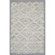 Ковер TUNIS 6609A WHITE / L.GRAY Прямоугольник 