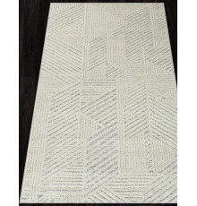 Ковер TUNIS 6801A WHITE / L.GRAY Прямоугольник