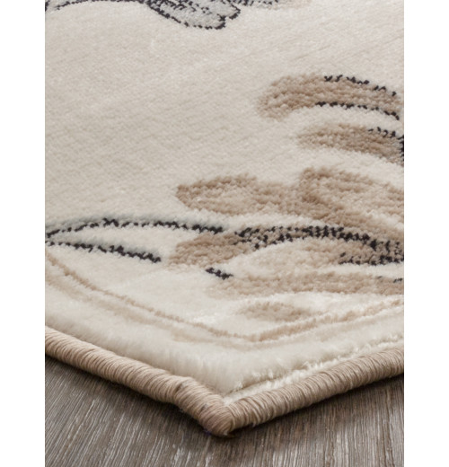 Ковер VALENCIA DELUXE d253 CREAM-BROWN Прямоугольник 