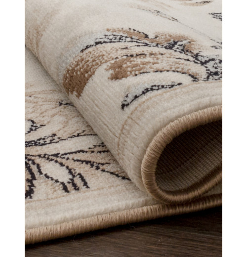 Ковер VALENCIA DELUXE d253 CREAM-BROWN Прямоугольник 