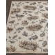 Ковер VALENCIA DELUXE d253 CREAM-BROWN Прямоугольник 