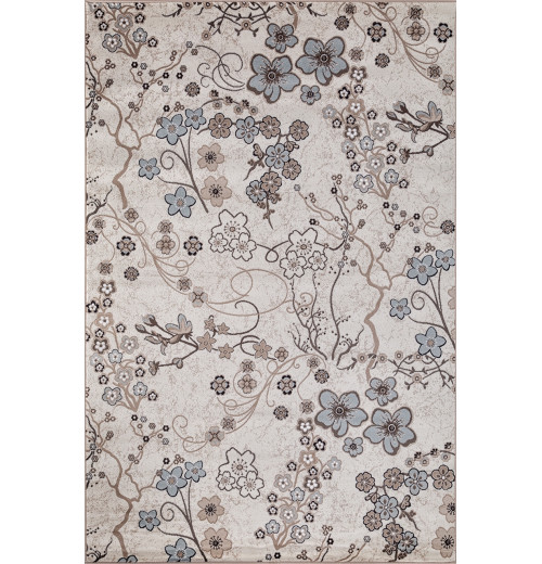 Ковер VALENCIA DELUXE d332 CREAM-BROWN Прямоугольник 