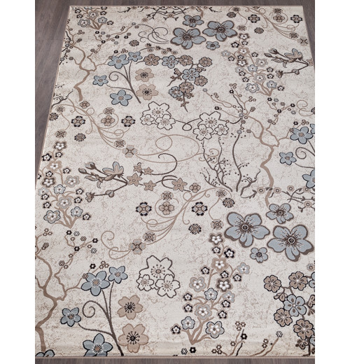 Ковер VALENCIA DELUXE d332 CREAM-BROWN Прямоугольник 