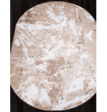 Ковер VALENCIA DELUXE D943 BEIGE-BROWN Овал