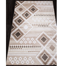 Ковер VALENCIA DELUXE D962 CREAM-BROWN Прямоугольник