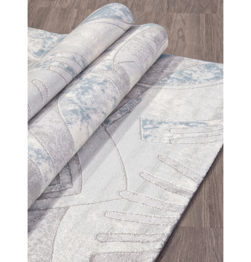 Ковер Valentino V133A D.GREY SHRINK / L.BLUE HEATSET Прямоугольник 