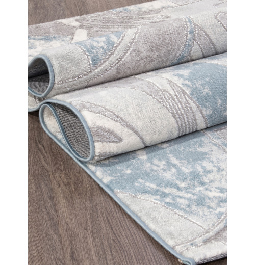 Ковер Valentino V133A D.GREY SHRINK / L.BLUE HEATSET Прямоугольник 